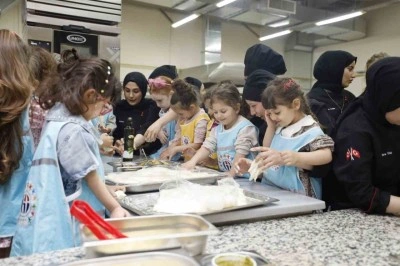 GİBT&Uuml; mutfağında minik şeflerin Gastronomi yolculuğu
