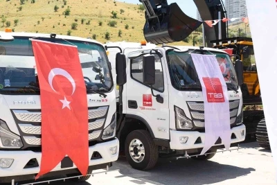 Giresun Belediyesi&rsquo;nin ara&ccedil; filosu g&uuml;&ccedil;lendi

