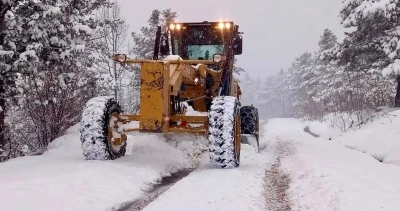 Giresun&rsquo;da 521 k&ouml;y yolu kar nedeniyle ulaşıma kapandı
