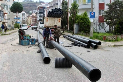 Giresun&rsquo;da sağlık i&ccedil;me suyu i&ccedil;in asbest borular değiştiriliyor
