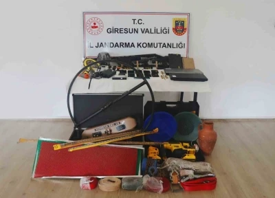 Giresun merkezli tarihi eser kaçakçılığı operasyonunda 3 kişi tutuklandı
