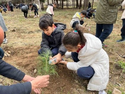 GKV&rsquo;lilerin "Geleceğe Nefes Projesi" doğaya umut oldu