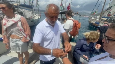 Global Sumud filosu Marmaris&rsquo;ten Gazze&rsquo;ye doğru yola &ccedil;ıktı
