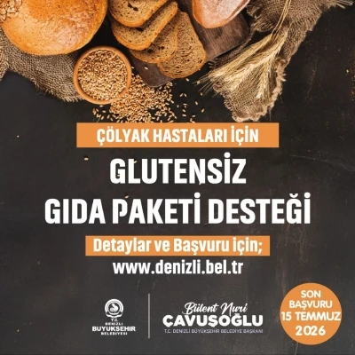 Gl&uuml;tensiz Gıda Paketi Desteği yeni d&ouml;nem m&uuml;racaatları başladı
