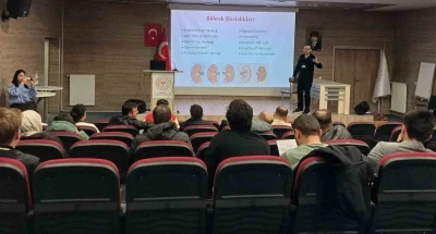 G&ouml;&ccedil; İdaresi personellerine halk sağlığı eğitimi verildi
