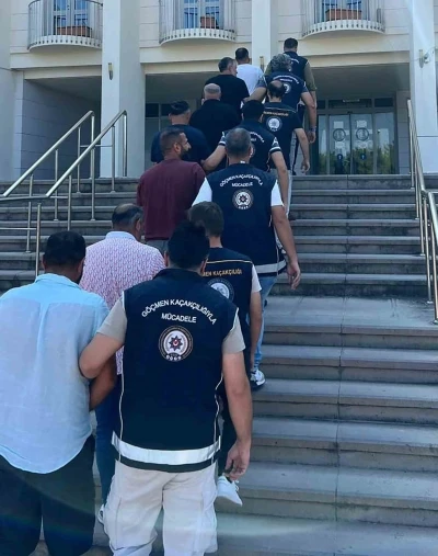 Göçmen kaçakçısı 7 organizatör tutuklandı
