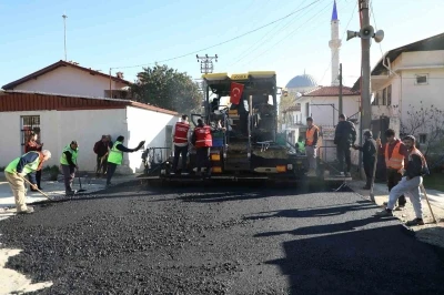 G&ouml;kova mahallesinin yolları yenileniyor
