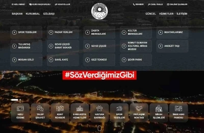 Gölbaşı Belediyesi’nin web sitesi yenilendi
