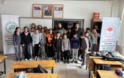 G&ouml;lbaşı&rsquo;nda &ouml;ğrencilere doğa koruma eğitimi verildi
