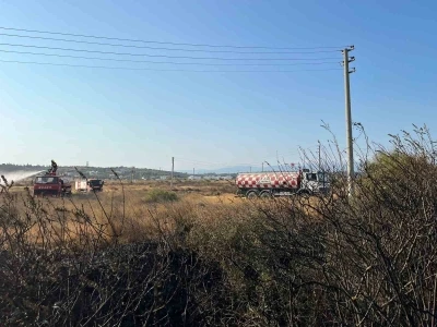 Gömeç yangını kontrol altında
