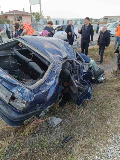 Gönen-Bandırma yolunda trafik kazası: 1 kişi yaralandı
