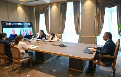 Gönüllüler Koalisyonu üyeleri, Beyaz Saray’daki Ukrayna görüşmesinin ardından video konferans düzenledi
