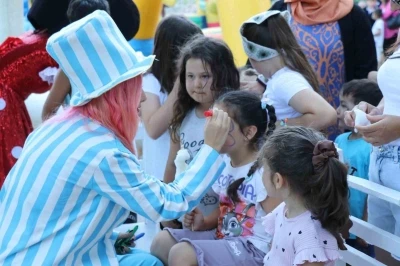 G&ouml;rdes&rsquo;te &Ccedil;ocuk Şenliği&rsquo;ne yoğun ilgi
