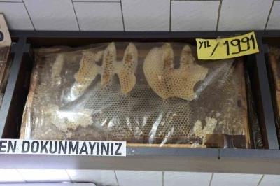 G&ouml;renler d&ouml;n&uuml;p bir daha bakıyor, 35 yıllık bal &ccedil;er&ccedil;eveleri dikkat &ccedil;ekiyor
