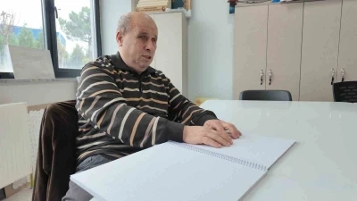 G&ouml;rme engelliler Braille alfabesiyle Kur&rsquo;an-ı Kerim &ouml;ğreniyor
