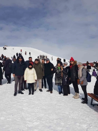 G&ouml;rme engelliler Erciyes&rsquo;te kaynaştı
