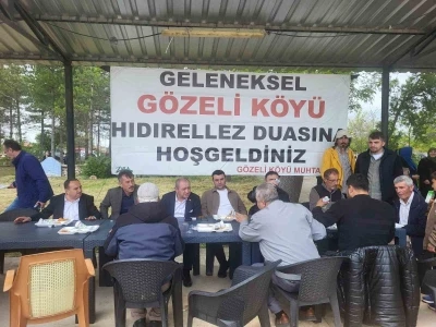G&ouml;zeli k&ouml;y&uuml;nde Hıdırellez coşkusu
