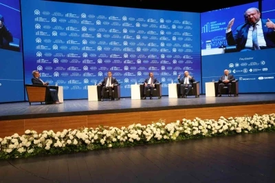 GSO Başkanı &Uuml;nverdi, Gaziantep-Halep Kent Ekonomileri Zirvesi&rsquo;nde konuştu
