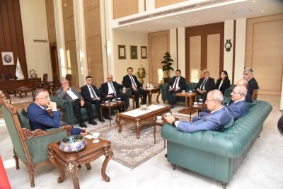 GSO’dan Vali Kemal Çeber’e Hayırlı Olsun Ziyareti