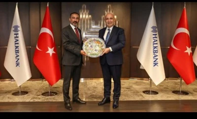 GTO Başkanı Yıldırım’dan Halkbank Genel Müdürü Arslan’a Önemli Ziyaret