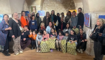 Guinness Rekorlar Kitabına Giren Mardinli Çocukların Resimleri Mardin’de Sergilendi