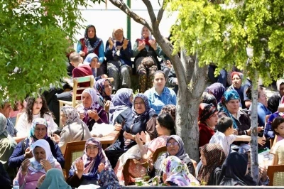 G&uuml;ll&uuml;ce K&ouml;y&uuml;&rsquo;nde geleneksel yağmur duası yapıldı
