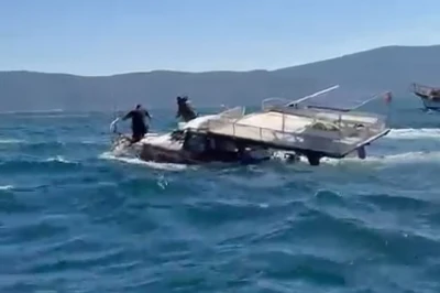 G&uuml;ll&uuml;k K&ouml;rfezi&rsquo;nde amat&ouml;r balık&ccedil;ı teknesi battı
