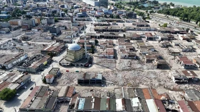 G&uuml;lsan Sanayi Sitesi&rsquo;nde yıkımlar devam ediyor
