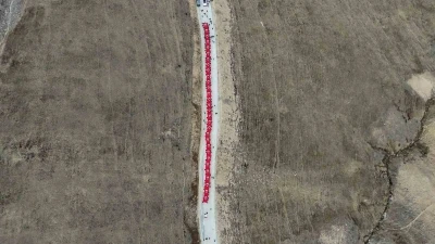 Gümüşhane’de Kabaktepe şehitlerine vefa yürüyüşü düzenlendi
