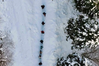 G&uuml;m&uuml;şhane&rsquo;de şehrin g&uuml;r&uuml;lt&uuml;s&uuml;nden ka&ccedil;anlar Torul&rsquo;un zirvelerinde buluştu
