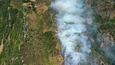 Gümüşhane’deki yangın kontrol altına alındı
