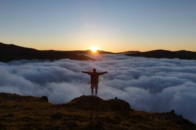 Gümüşhane zirvelerinden masalsı manzaralar
