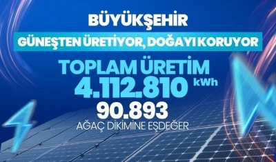 G&uuml;neş enerjisiyle dev tasarruf
