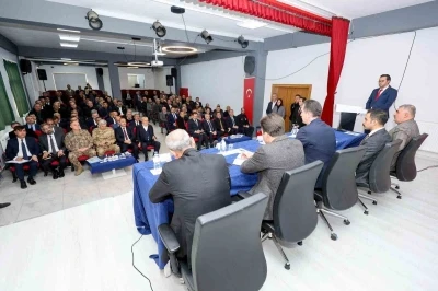 G&uuml;roymak&rsquo;ta "İl&ccedil;e Koordinasyon, İstişare ve Muhtarlar Toplantısı" d&uuml;zenlendi
