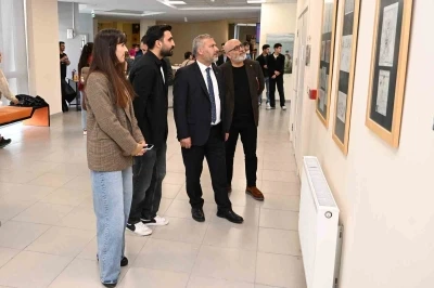 G&uuml;zel Sanatlar Fak&uuml;ltesi&rsquo;nde &uuml;&ccedil; sergi tek buluşma

