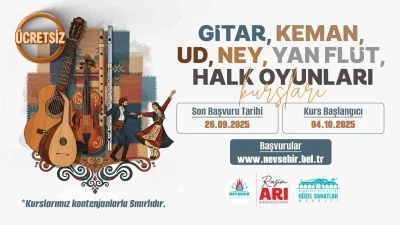 Güzel Sanatlar Merkezi’nde yeni kurs kayıtları başlıyor
