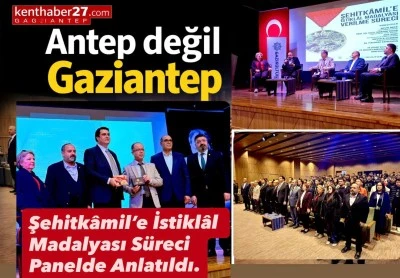 Şehitk&acirc;mil&rsquo;e İstikl&acirc;l Madalyası S&uuml;reci Panelde Anlatıldı.