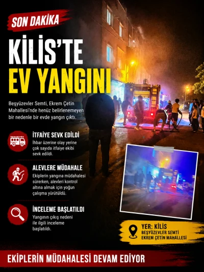  EV YANGINI KORKUTTU