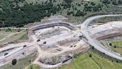 Hacılar-Erciyes yolunda sona doğru
