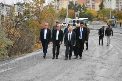 Hacılar-Kayseri caddesinde 100 milyon TL’lik yol yenileme çalışması
