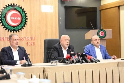 HAK-İŞ Başkanı Arslan: &quot;Dün akşam yapılan görüşmelerdeki teklifler bir önceki tekliflerden ileri bir teklif&quot;
