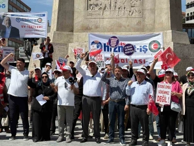 HAK-İŞ&rsquo;ten ev iş&ccedil;ileri i&ccedil;in &ccedil;ağrı: "Ev işi de iştir, ev iş&ccedil;isi de iş&ccedil;idir"
