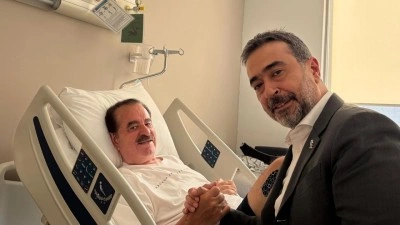 Hakan Han &Ouml;zcan'dan İbrahim Tatlıses'e ge&ccedil;miş olsun ziyareti