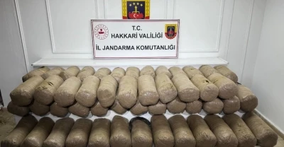Hakkari&rsquo;de d&uuml;zenlenen operasyonda 503 kilogram uyuşturucu madde ele ge&ccedil;irildi
