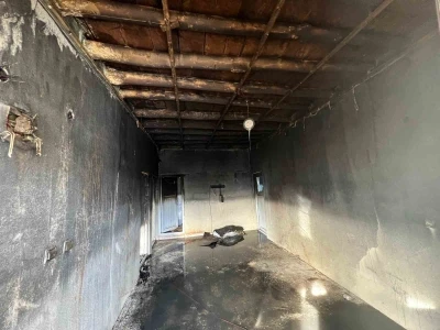 Hakkari&rsquo;de ev yangını
