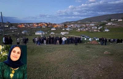 Hakkari&rsquo;de &ouml;l&uuml; bulunan kadın Van&rsquo;da defnedildi
