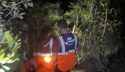 Hakkari’de orman yangını
