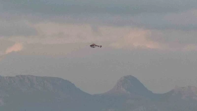 Hakkari&rsquo;de yenidoğan premat&uuml;re bebek ambulans helikopterle Van&rsquo;a getirildi
