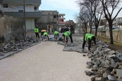 Haliliye&rsquo;de &uuml;styapı &ccedil;alışmaları hız kesmeden s&uuml;r&uuml;yor
