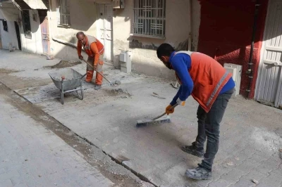 Haliliye’de üstyapı çalışmaları sürüyor
